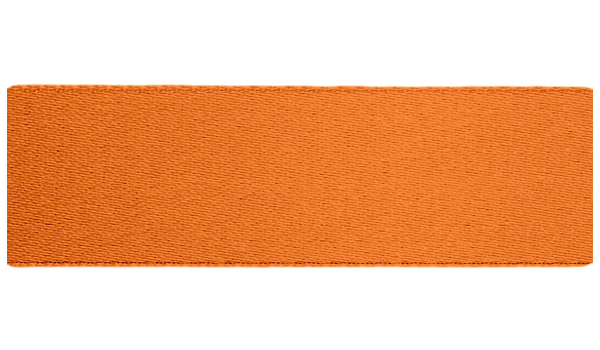 Атласная лента (38мм), оранжевый 