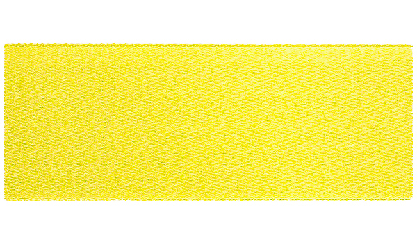 Атласная лента (50мм), лимонный 