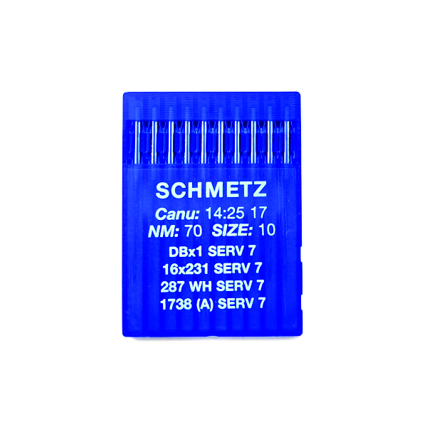 Иглы Schmetz DBx1 SERV7 70/10 для промышленных машин 