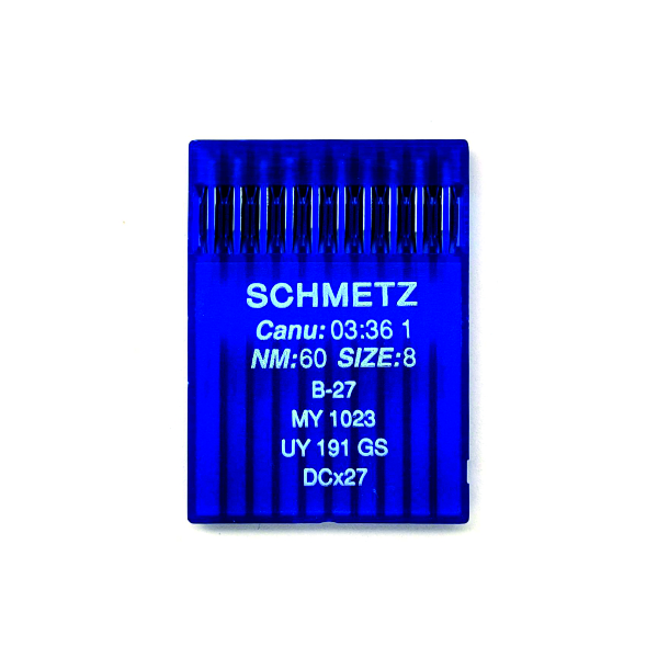 Иглы Schmetz DCx27 60/8 для промышленных машин 