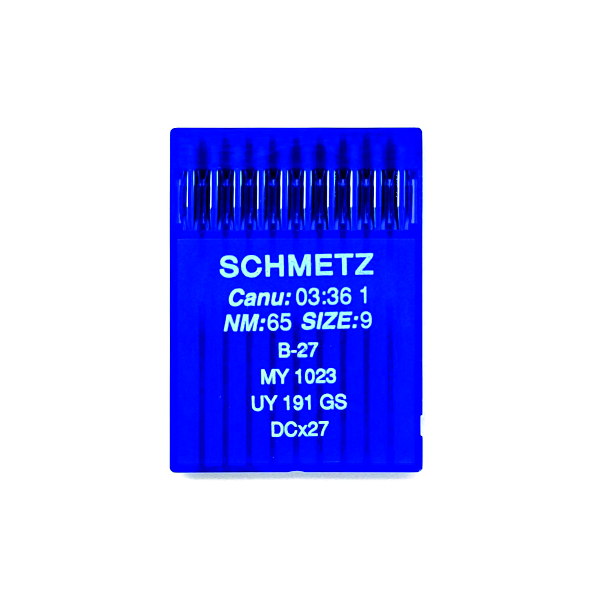 Иглы Schmetz DCx27 65/9 для промышленных машин 