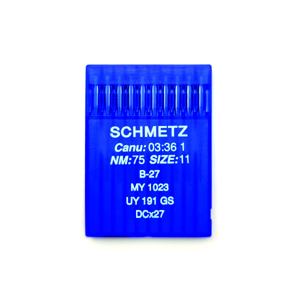 Иглы Schmetz DCx27 75/11 для промышленных машин 