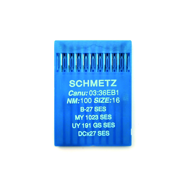 Иглы Schmetz DCx27 SES 100/16 для промышленных машин 