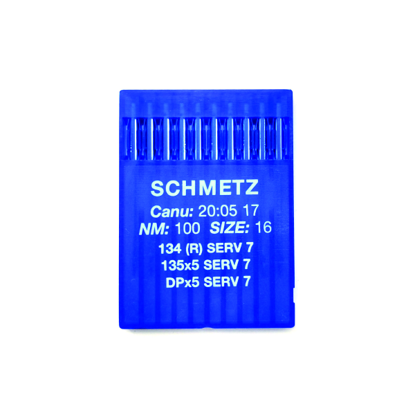 Иглы Schmetz DPx5 SERV7 100/16 для промышленных машин 