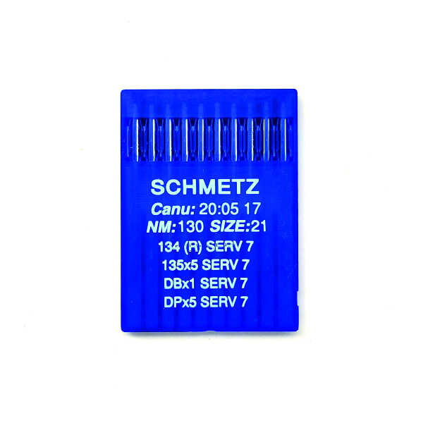Иглы Schmetz DPx5 SERV7 130/21 для промышленных машин 