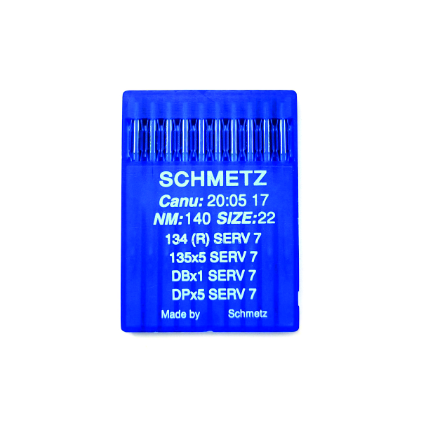 Иглы Schmetz DPx5 SERV7 140/22 для промышленных машин 