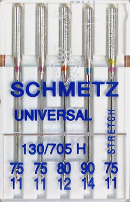 Универсальный набор игл Schmetz 5 шт 