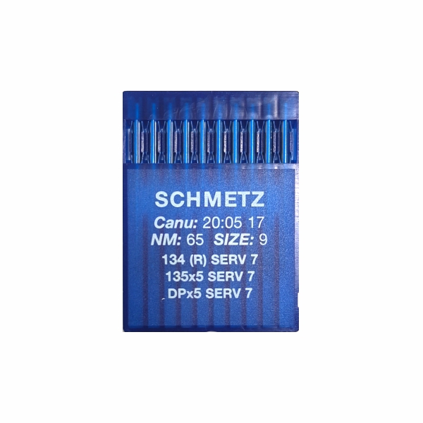 DPx5  SERV7 № 65  Иглы промышленные универсальные Schmetz (10 шт.) 